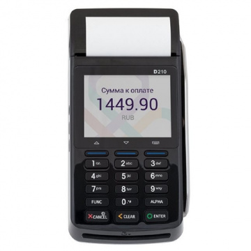 pax d210(е) пос-терминал